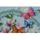 Midi Bead Embroidery Kit on Art Canvas "Keys to the spring"