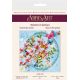 Midi Bead Embroidery Kit on Art Canvas "Keys to the spring"