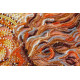Midi Bead Embroidery Kit on Art Canvas "Sunny lion"