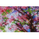Midi Bead Embroidery Kit on Art Canvas "Bridge into the spring"