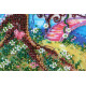Midi Bead Embroidery Kit on Art Canvas "Bridge into the spring"