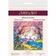 Midi Bead Embroidery Kit on Art Canvas "Bridge into the spring"