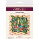 Midi Bead Embroidery Kit on Art Canvas "Lori parrots"