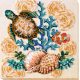 Midi Bead Embroidery Kit on Art Canvas "Merpeople"