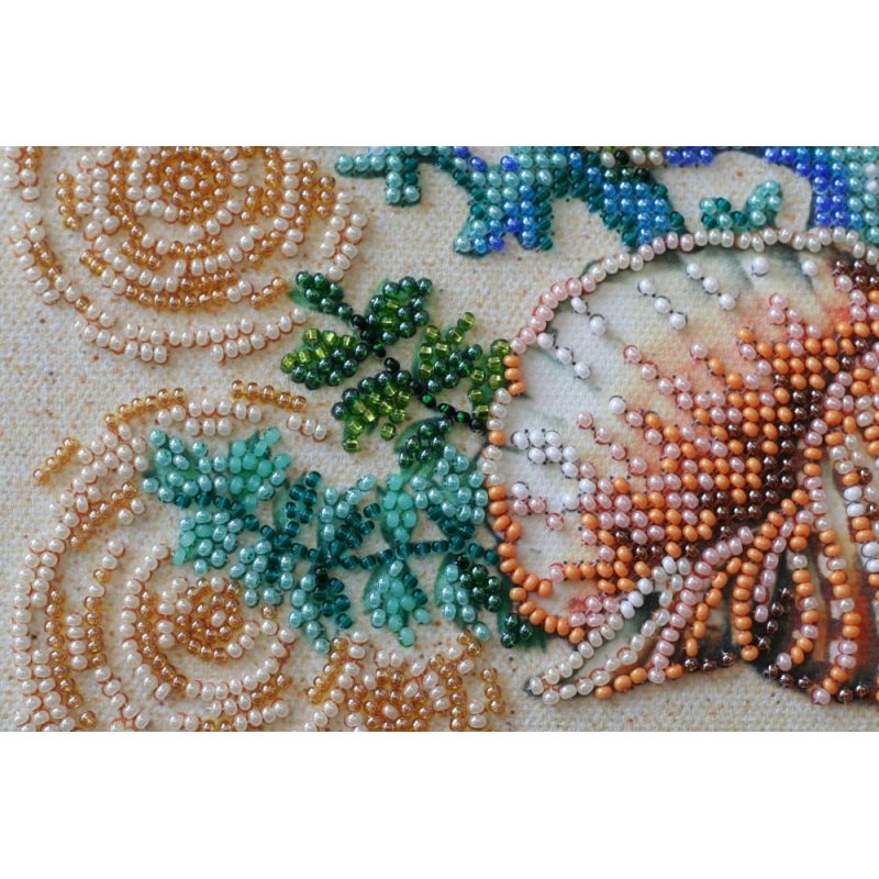 Midi Bead Embroidery Kit on Art Canvas "Merpeople"