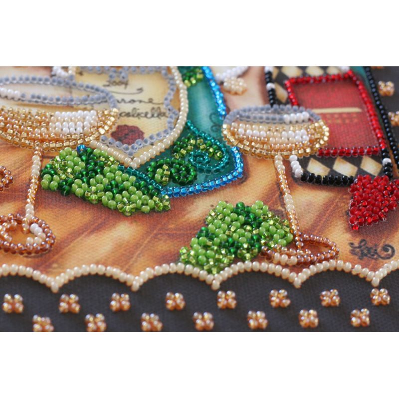 Midi Bead Embroidery Kit on Art Canvas "Friday"