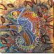 Midi Bead Embroidery Kit on Art Canvas "Chameleon"