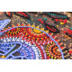 Midi Bead Embroidery Kit on Art Canvas "Chameleon"