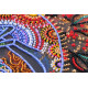 Midi Bead Embroidery Kit on Art Canvas "Chameleon"