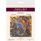 Midi Bead Embroidery Kit on Art Canvas "Chameleon"