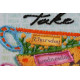 Midi Bead Embroidery Kit on Art Canvas "Coffee break"