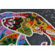 Midi Bead Embroidery Kit on Art Canvas "Indian elephant"