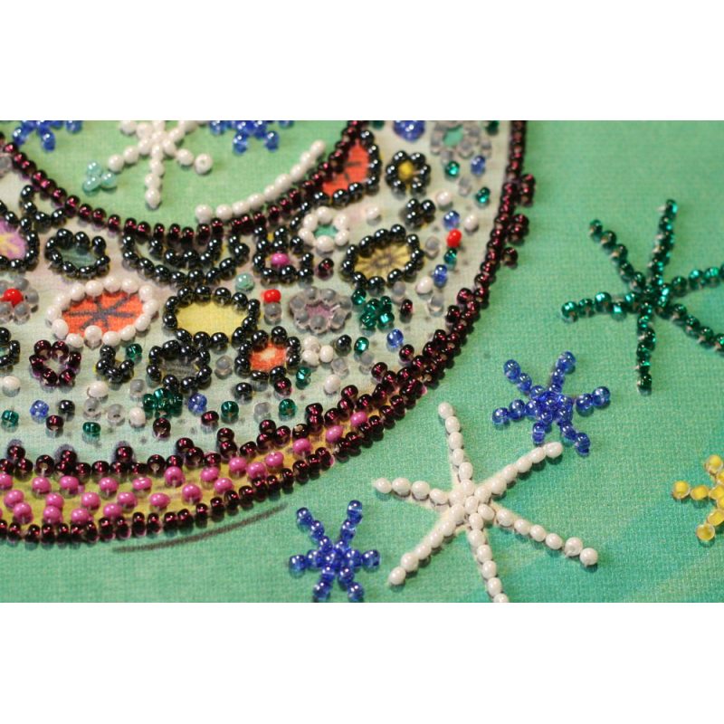 Midi Bead Embroidery Kit on Art Canvas "Unique..."