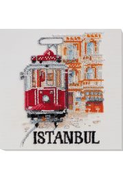 Midi Bead Embroidery Kit on Art Canvas "Istanbul"