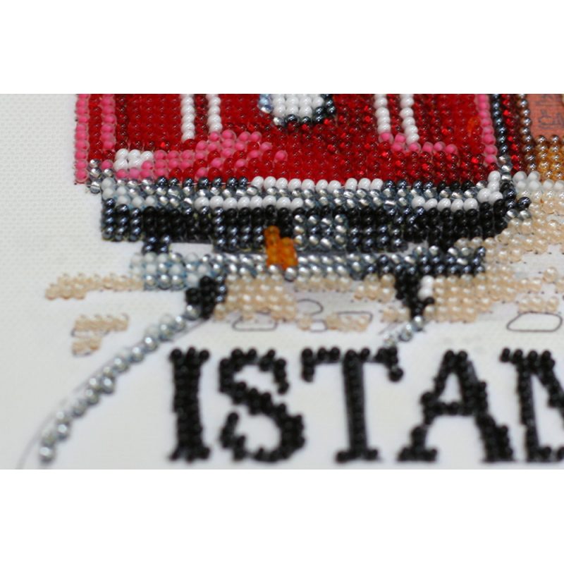 Midi Bead Embroidery Kit on Art Canvas "Istanbul"