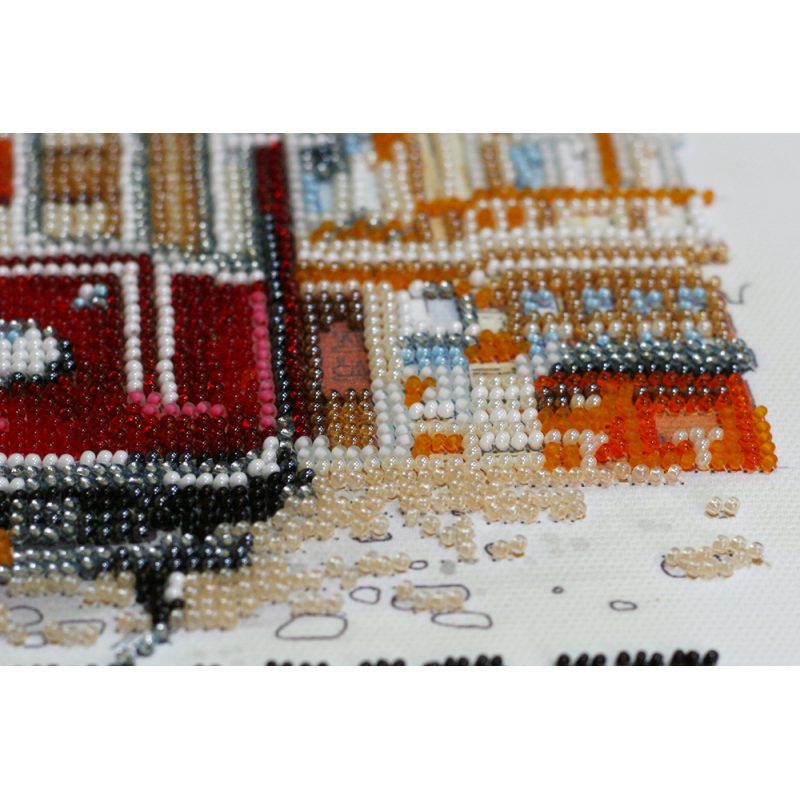 Midi Bead Embroidery Kit on Art Canvas "Istanbul"