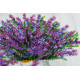 Midi Bead Embroidery Kit on Art Canvas "Lavander`s aroma"