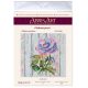 Midi Bead Embroidery Kit on Art Canvas "Сhina rose"