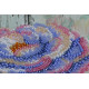 Midi Bead Embroidery Kit on Art Canvas "Сhina rose"
