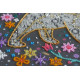 Midi Bead Embroidery Kit on Art Canvas "Under the star of hapiness"