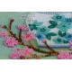 Midi Bead Embroidery Kit on Art Canvas "April morning"