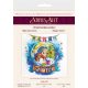 Midi Bead Embroidery Kit on Art Canvas "Happy winter"