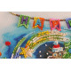 Midi Bead Embroidery Kit on Art Canvas "Happy winter"