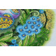 Midi Bead Embroidery Kit on Art Canvas "Easter wreath"