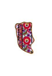 Map of Ukraine Bead Embroidery Magnet Kit "Lviv region"
