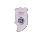 Map of Ukraine Bead Embroidery Magnet Kit "Lviv region"