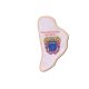Map of Ukraine Bead Embroidery Magnet Kit "Ternopil region"