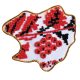 Map of Ukraine Bead Embroidery Magnet Kit "Kharkiv region"
