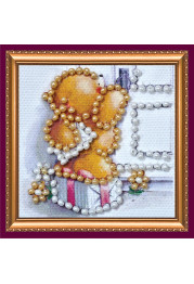Mini Bead Embroidery Magnet Kit "Postman – 1"