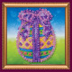 Mini Bead Embroidery Magnet Kit "Easter egg – 1"