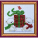 Mini Bead Embroidery Magnet Kit "Long wished gift"
