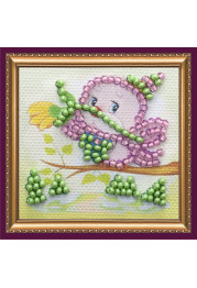 Mini Bead Embroidery Magnet Kit "Nestling"