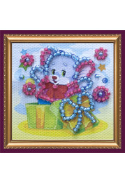 Mini Bead Embroidery Magnet Kit "Surprising gift"