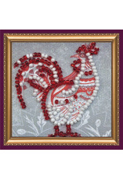 Mini Bead Embroidery Magnet Kit "Master of the yard"