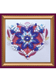 Mini Bead Embroidery Magnet Kit "Love symbol"