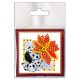 Mini Bead Embroidery Magnet Kit "The Scarlet Flower"