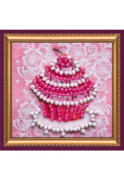 Mini Bead Embroidery Magnet Kit "Sweet basket"
