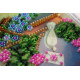 Bead Embroidery Postcard Kit "With love – 1"