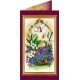 Bead Embroidery Postcard Kit "Happy Angel Day – 1"