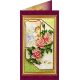 Bead Embroidery Postcard Kit "Happy Wedding – 1"