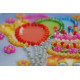 Bead Embroidery Postcard Kit "Congratulations – 3"