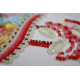 Bead Embroidery Postcard Kit "Daughter's birthday – 1"
