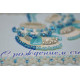 Bead Embroidery Postcard Kit "Son's birthday – 1"