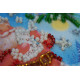 Bead Embroidery Postcard Kit "Happy New Year – 4"