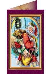 Bead Embroidery Postcard Kit "Goodies – 1"