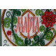 Bead Embroidery Postcard Kit "Happy 8th of March (Women's Day) – 8"